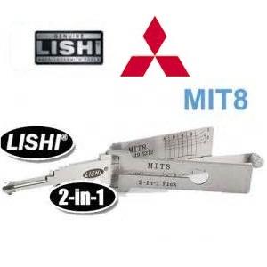 三菱MIT8二合一 Genuine Lishi 2-in-1 Pick/Decode