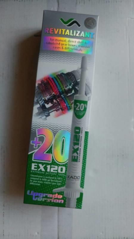 EX120手排齒輪油變速箱XADO EX120針劑凝膠