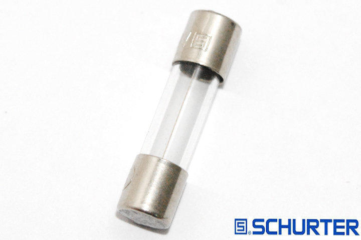 SCHURTER F(快融) 2.5A 250V 5x20mm 玻璃 保險絲