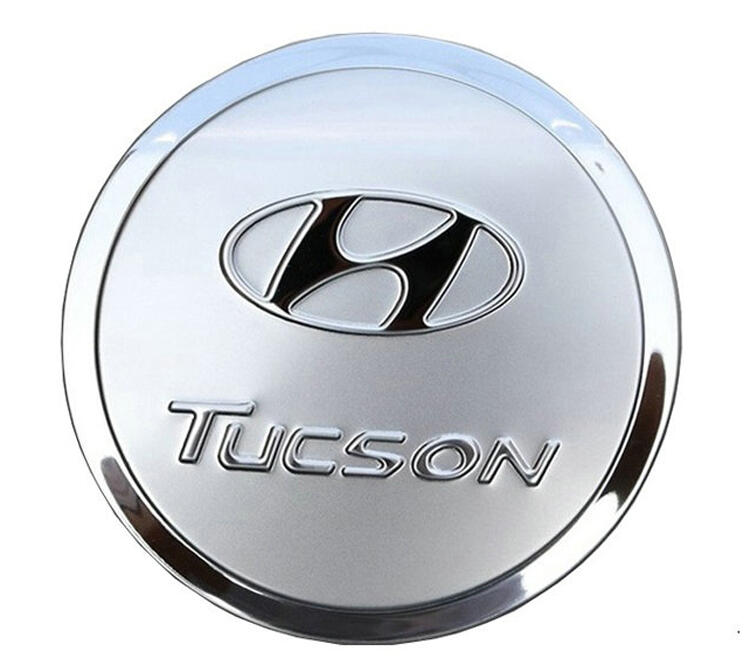 現代Hyundai TUCSON 不鏽鋼油箱裝飾蓋貼