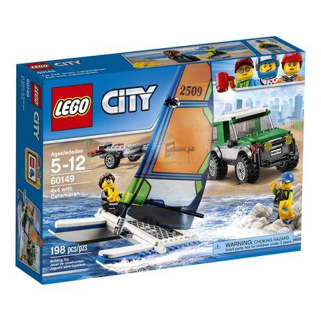 =龍次商城= 保證正版 LEGO 絕版樂高 60149 CITY 城市系列 運送越野車和雙體帆船