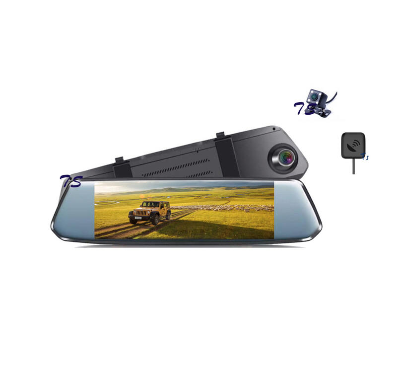 ☆HF-801 第3代☆ 後視鏡雙鏡頭 行車記錄器 FULL HD/7吋觸控/160度廣角/GPS固定測速照相/倒車顯影