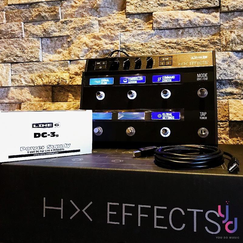 【亞都音樂】免運~送變壓器 Line 6 HX Effects Helix 吉他 貝斯 綜合 效果器