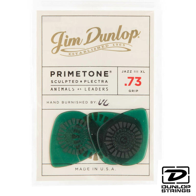 【又昇樂器 . 音響】Dunlop AALP02 ANIMALS AS LEADERS .73mm Pick 3片