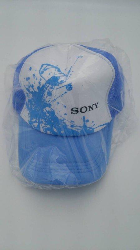 Sony 酷夏 潮帽 帽子 藍色 全新 台北市可面交