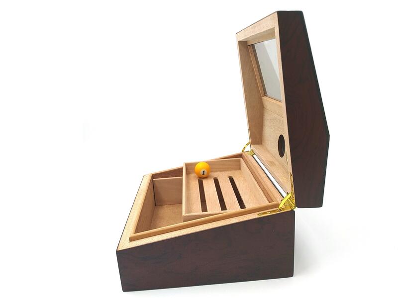 補貨中◤球球玉米斗◢ 雪松木雪茄盒 容量50支裝 雙層設計