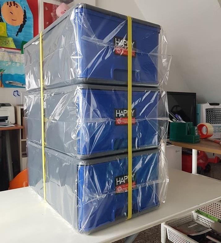 HuGaGa專業收納『法成MIT 1010-A整理箱』收納箱 衣櫥 衣櫃 掀蓋 抽屜櫃 22L