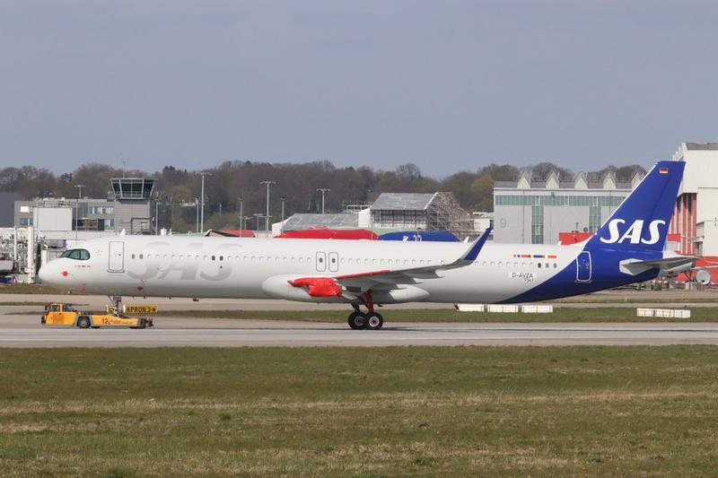 JC Wings 北歐航空 SAS Airbus A321NEO SE-DMO 1:200
