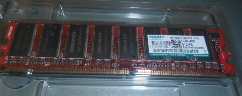 Kingmax 勝創 DDR 400 512M