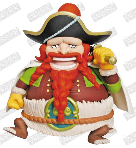 【單售王】【日版金證】海賊王 航海王 MINI VOL.15 龐克哈薩特篇 單售 11 茶鬍子上半身 12 茶鬍子下半身