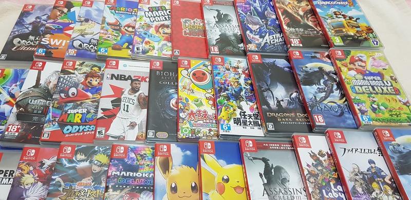 大台北3C收購工作室 任天堂 Nintendo switch 遊戲片  主機、PS5、PS4主機 收購回收