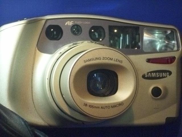 三星 底片相機 古董相機 古董 收藏 相機 攝影機~三星底片相機（功能正常）