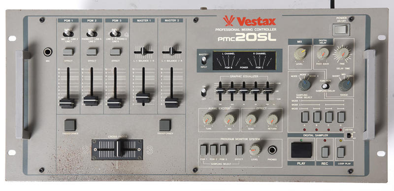Vestax pmc-20SL DJ KRUSH 愛用 名機 Vestax pmc-20SL DJ KRUSH 愛用 名機