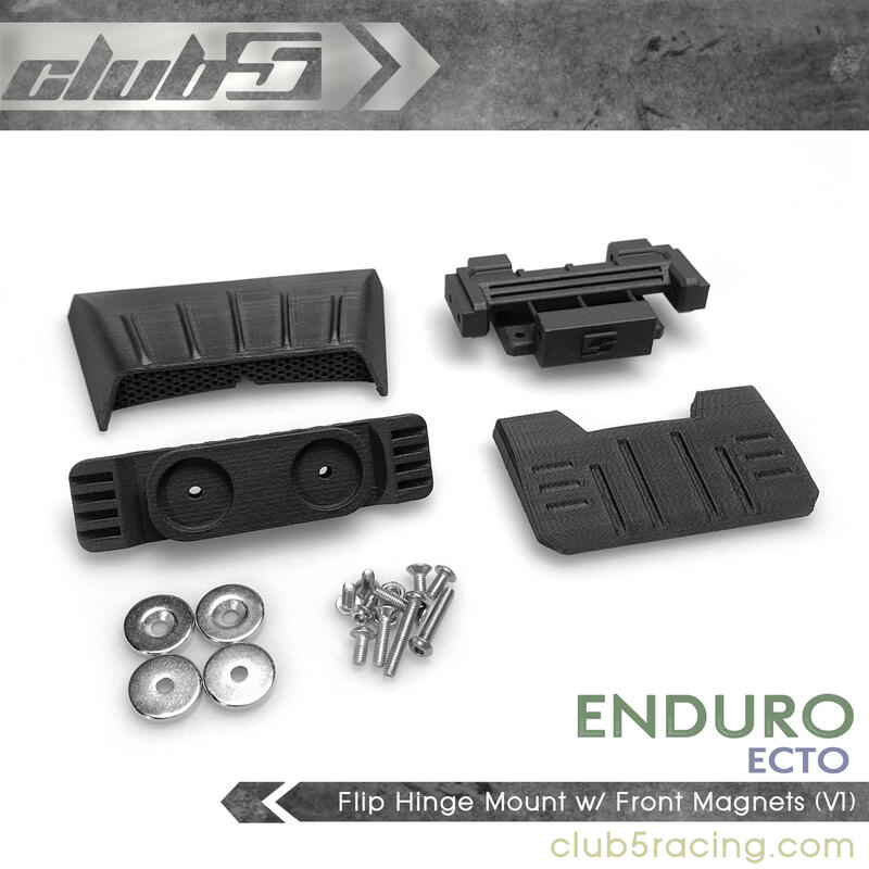 -CLUB 5-Enduro ECTO 專用 活頁磁鐵座 (V1) C-ELM-107