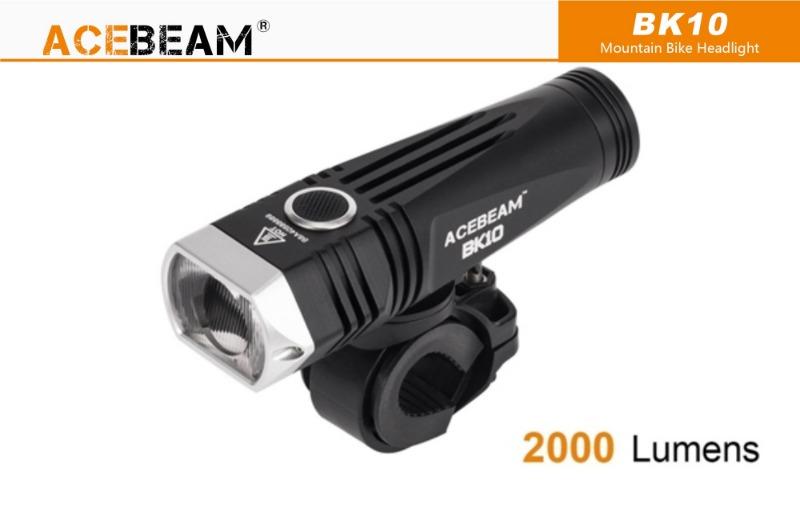 【電筒小鋪】AceBeam BK10 2000流明自行車燈(原廠21700電池)