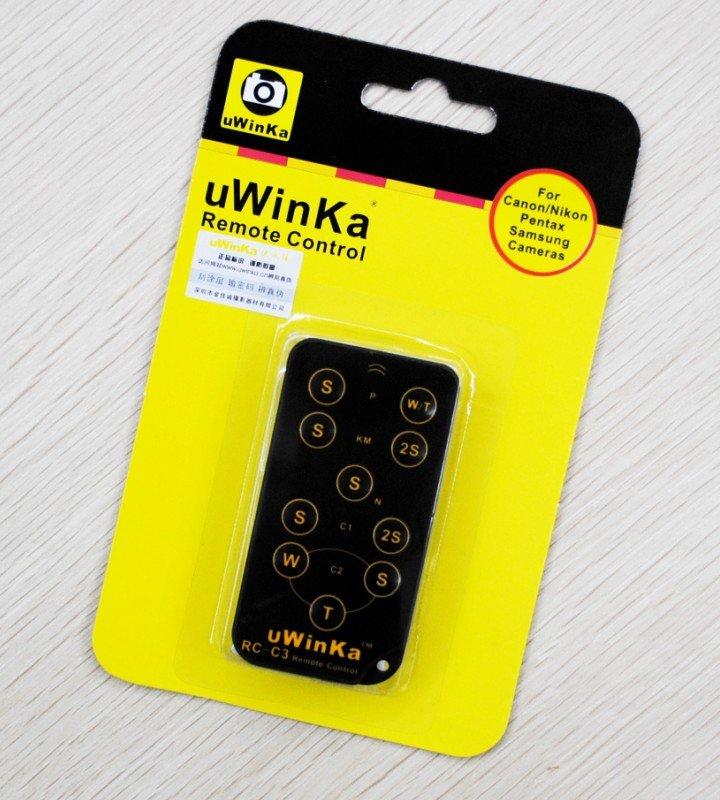 找東西Winka副廠7合1紅外線遙控器相容Nikon ML-L3,Canon RC-1 -5 WL-DC100原廠遙控器