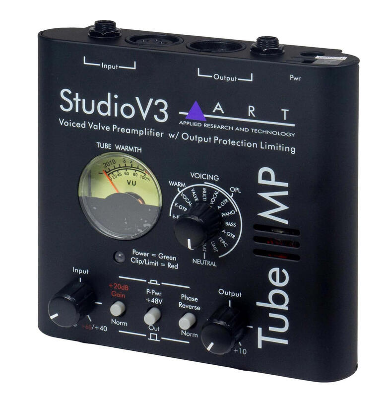 音響世界二館‧美國ART Tube MP Studio V3極致經典真空管Mic /Line DI