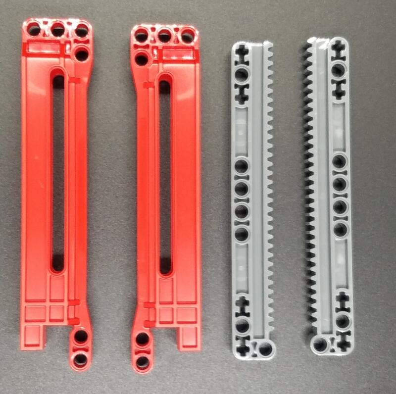 4 18940 18942 Technic Gear Rack LEGO