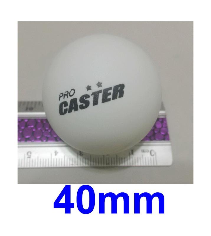 愛批發【一年保】CASTER TT-6 白色 乒乓球 桌球 1入 40MM 摸彩球 樂透球 射擊靶 塑膠球 比賽球