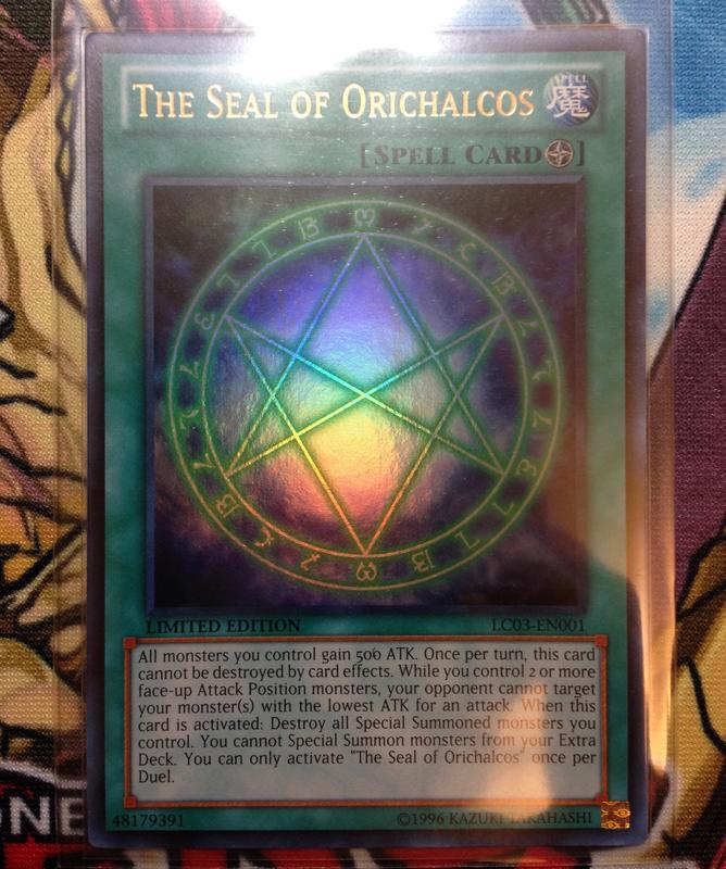 遊戲王 The Seal of Orichalcos - LC03-EN001 - Ultra Rare