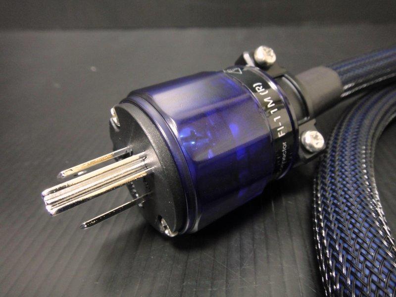Furutech FP-3TS20使用ロジウムメッキプラグ電源ケーブル（約1m）