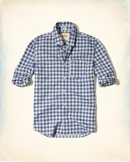 Hollister (HCO) 2017 Plaid Poplin Shirt 格紋襯衫 S、M、L 號