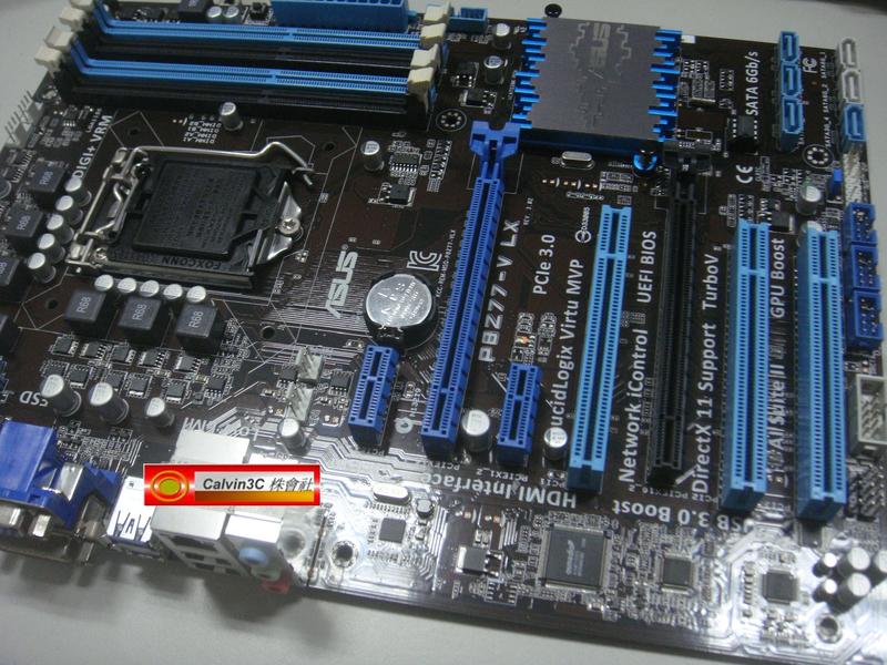 頂級 華碩 P8Z77-V LX 1155腳位 內建顯示 Intel Z77晶片 6組SATA 4組DDR3 HDMI
