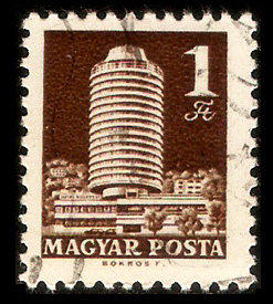 匈牙利郵票_建築_1969_2611 →逗^郵舖←