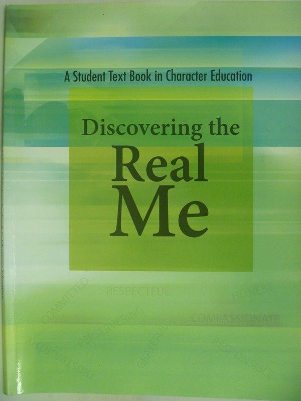 【月界二手書】Discovering the Real Me-學生手冊 人格教育　〖語言學習〗ABM