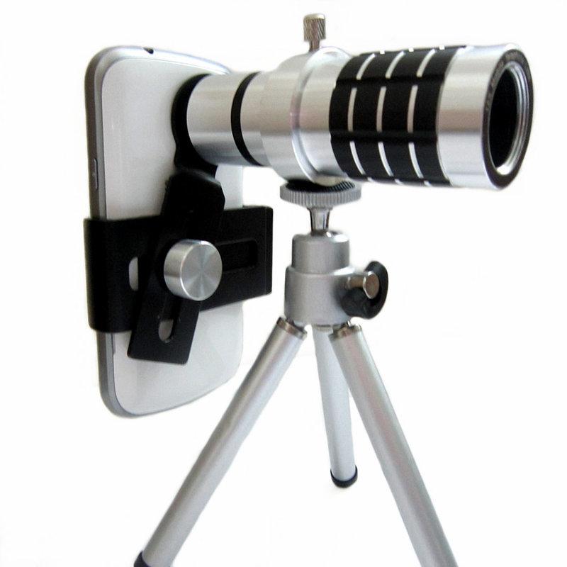Eric 光學-通用型手機12X望遠鏡頭 三星12倍望遠鏡頭 iPhone外接鏡頭HTC