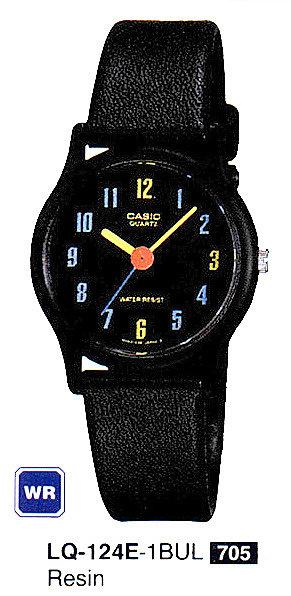全新CASIO手錶 (美運國際有限公司)LQ-124E有黑/白二色【新潮女石英錶】