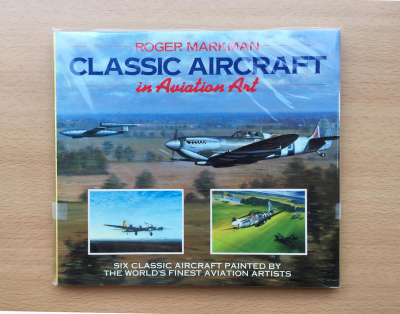 售《Classic Aircraft in Aviation Art》戰機專書 Hardcover 出版，新藏書