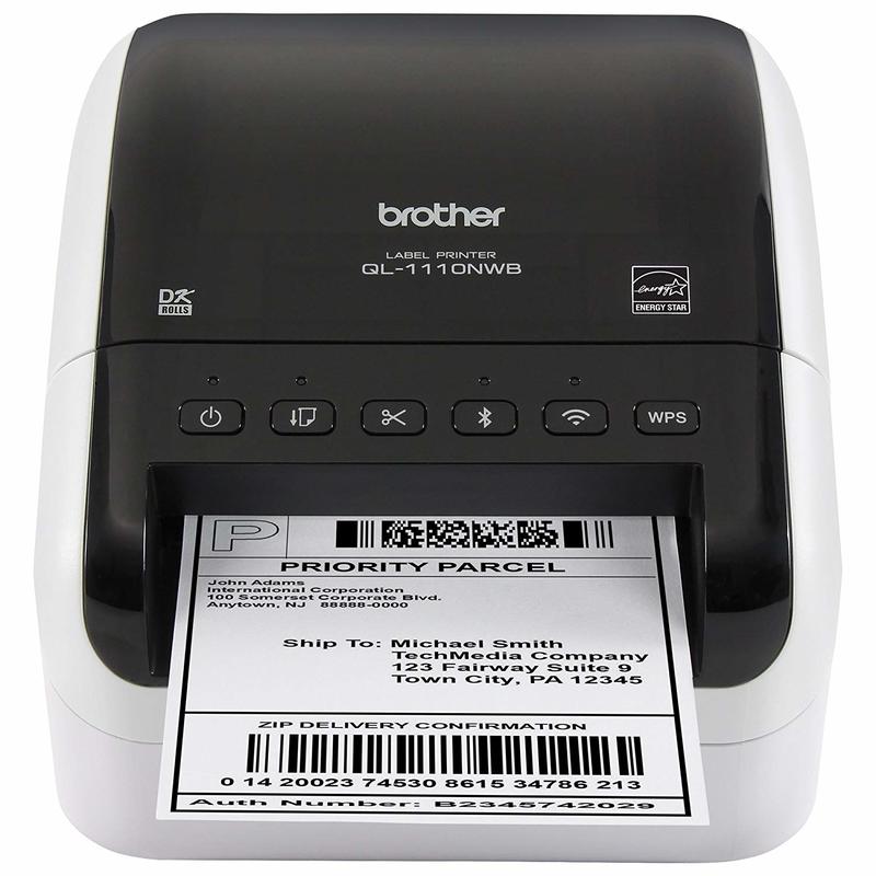 【KS-3C】含稅Brother QL-1110NWB 大尺寸條碼標籤列印機 支援網路 藍芽 行動列印