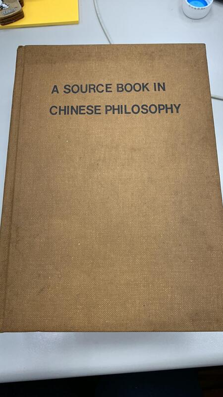 中國哲學資料書-陳榮捷-仰哲-1973年