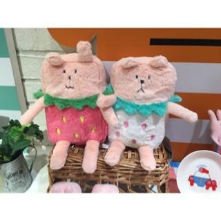 日本 代購 CRAFTHOLIC 宇宙人 福岡 限定 草莓娃娃 布偶 玩偶(2種尺寸可選)