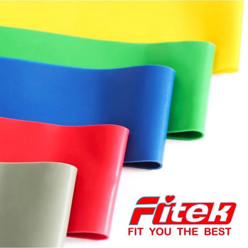 【Fitek健身網】［整套五入］天然乳膠阻力圈／彈力圈瑜珈帶／彼拉提斯帶／訓練拉力帶／阻力帶／健身帶／拉力帶／彈力帶
