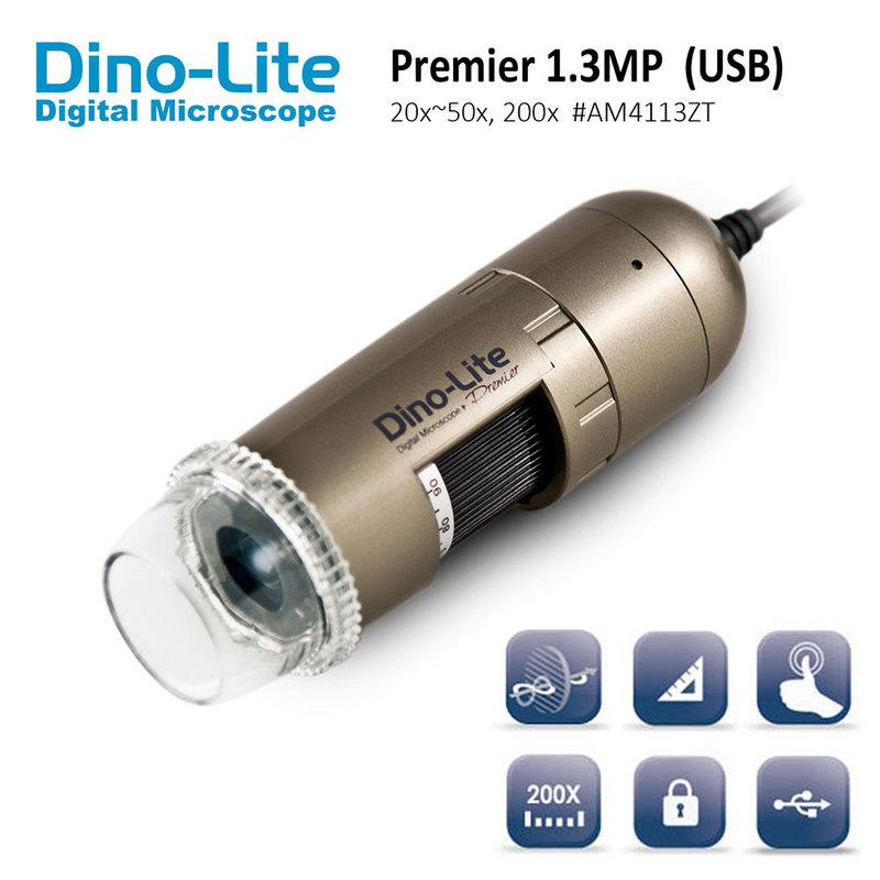 專業頭皮檢測【Dino-Lite】Premier 20x~50x, 200x AM4113ZT 手持式數位顯微鏡 偏光型