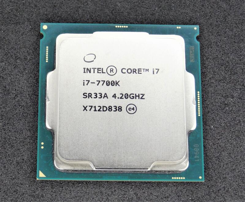 【免運】報帳故障品 Intel Core i7 7700K/ 7700 七代 1151 CPU