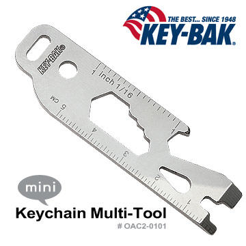 "電筒魔" 美國 KEY BAK Keychain Multi-Tool 多功能工具 #OAC2-0101