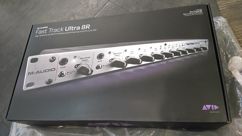（新品出清）M-Audio FastTrack Ultra 8R錄音界面