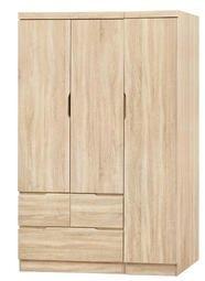 【DH】貨號Z188-46名稱《原切》橡木4X6尺木心板衣櫃(圖一)備有3X6尺3X7尺4X6尺4X7尺可選台灣製特價品