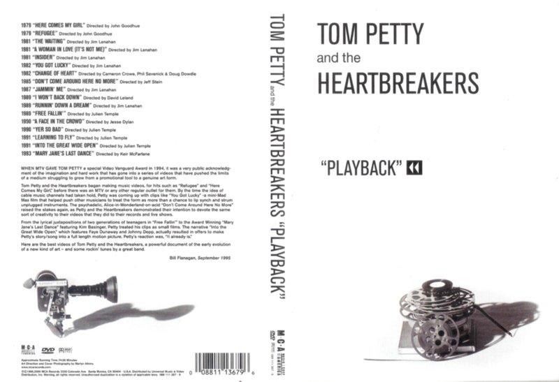 湯姆佩蒂與傷心人樂團 Tom Petty and the Heartbreakers "Playback" DVD
