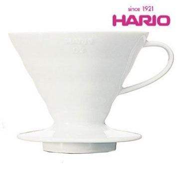 Hario V60 白色 陶瓷圓錐濾杯(1~4杯用)VDC-02W  VDC02W
