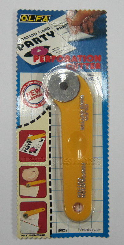 ○。日本特殊美工刀-。○《OLFA-虛線切割刀-PRC-1》折價券.贈品券切割及卡片製作