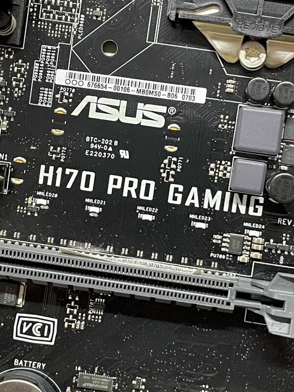 華碩 Asus H170 PRO GAMING H170 1151 DDR4 M.2 支援 6代 7代 主機板 | 露天市集 | 全台最大的 ...