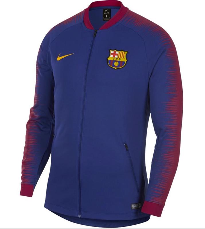 全新正品 NIKE 巴塞隆納 Barcelona Anthem Blue Jacket 運動外套
