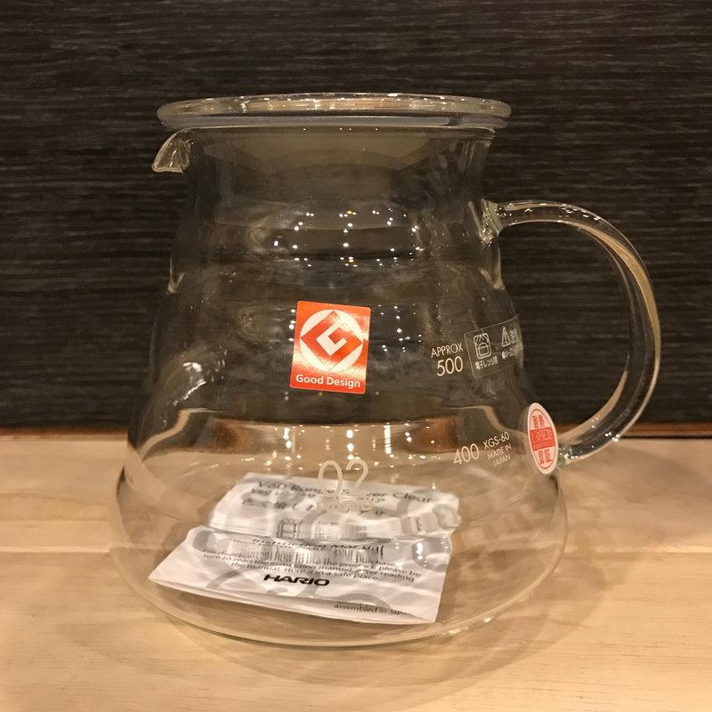 卡拉拉咖啡精品 HARIO 雲朵 耐熱玻璃壺 可微波 2~5杯用 ( 600ml ) / XGS-60TB