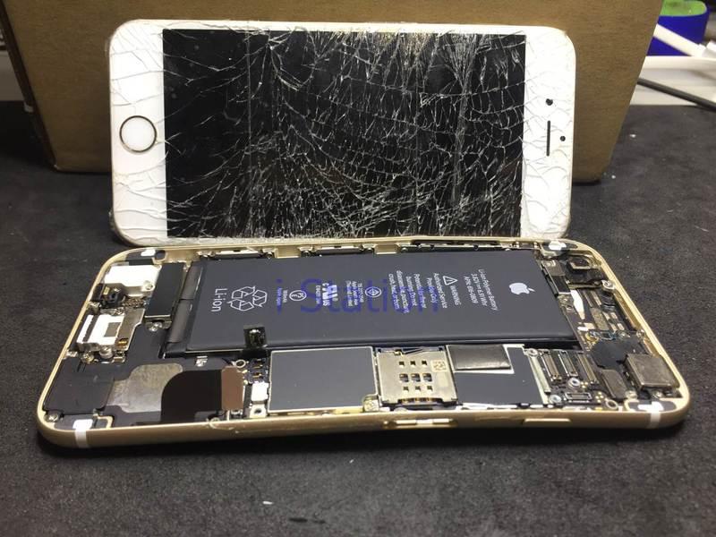 i Phone 6 4.7吋 摔機維修,按鍵開關,螢幕破裂,觸控不良,無法充電