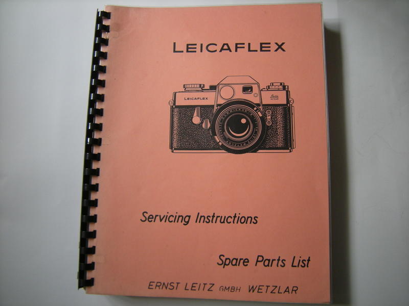 LeicaFlex單眼零件解剖圖檔