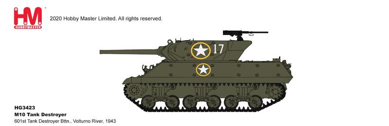 【模王 HM 預購】M10 M-10 美軍坦克 比例 1/72 塑膠完成品  HG3423